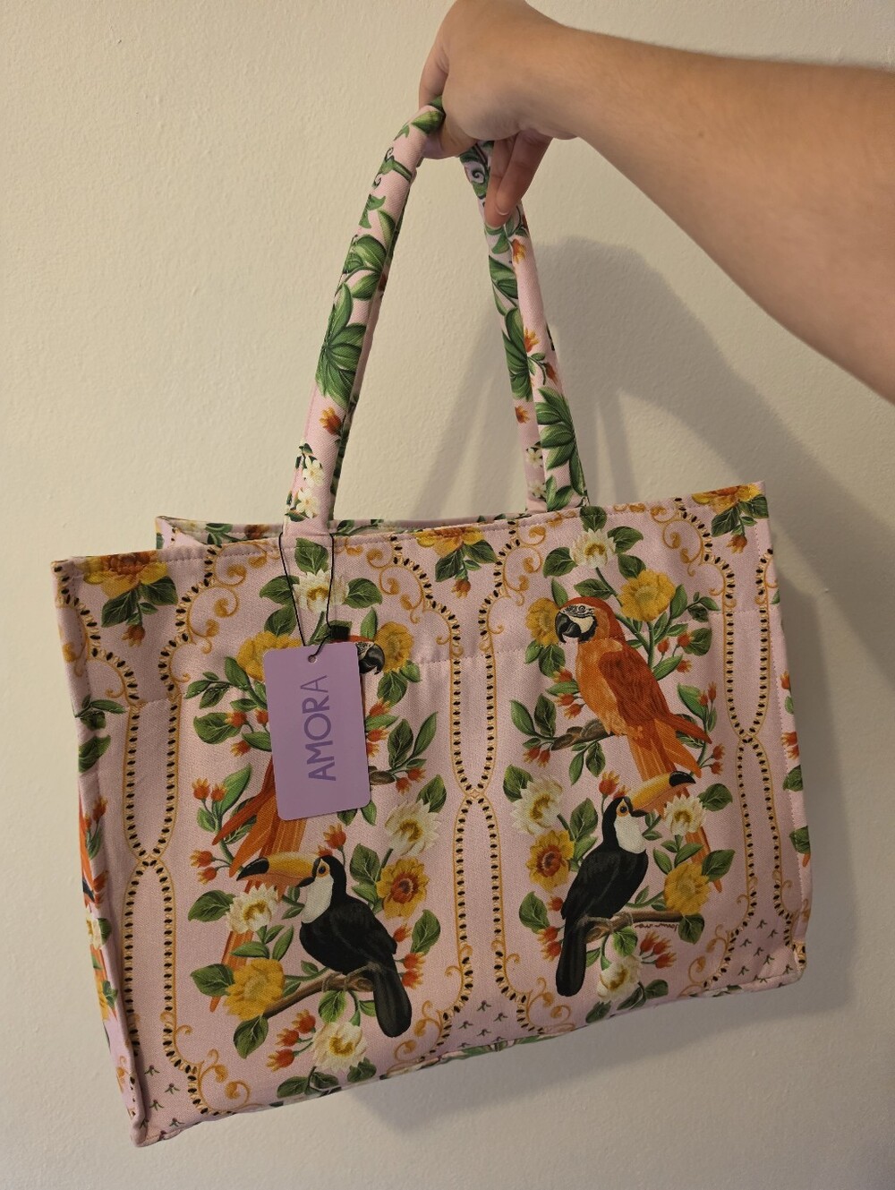Floral Tote Bag - Picture 3 of 7